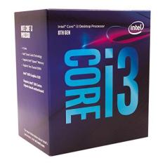 Imagem de Processador Intel Core i3 8100, Cache 6MB, 3.6GHz, LGA 1151, Intel UHD Graphics 630 - BX80684I38100