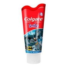 Imagem de Gel Dental Infantil Colgate Smiles Liga da Justiça Personagens Sortidos com Flúor Sabor Bubble Fruit 100g