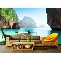 Imagem de Papel de Parede Painel Fotográfico Praia 93 -1,00 X 1,00