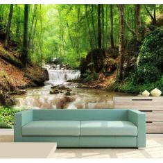 Imagem de Papel de Parede - Painel Adesivo Cachoeira 3D 1M² na 087