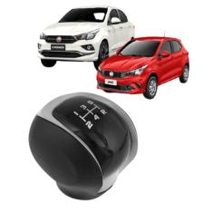 Imagem de Bola Câmbio Manopla Argo Cronos 2017 Em Diante Aro Prata