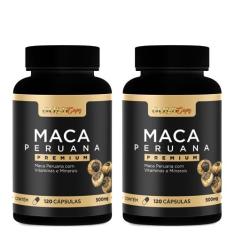 Imagem de Maca Peruana Premium 500mg - 120 Cápsulas 2 Unidades
