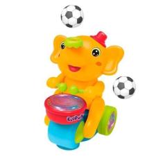 Imagem de Brinquedo Infantil Elefante Musical Bate Volta Dança Anda Laranja