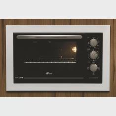 Imagem de Forno Eletrico Fischer Fit Line Embutir 48l Frontal Branco 220v