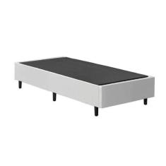 Imagem de Base Cama Box Solteiro 88x188x37 - Branco