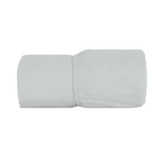 Imagem de Lençol King Size  Avulso C/ Elástico 100% Algodão 200 Fios Cinza - Cas