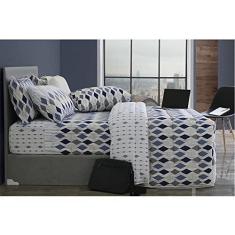 Imagem de Jogo de Cama Queen 4 Peças 180 Fios Salomão Sonhare Sultan