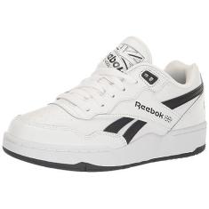 Imagem de Reebok Tênis infantil unissex Bb4000 Ii, Branco/preto/cinza puro, 6 Toddler