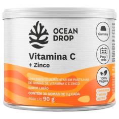 Imagem de Vitamina C + Zinco 30 Gomas em 90g - Ocean Drop