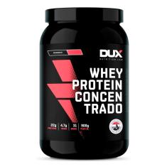 Imagem de Whey Protein Concentrado - 900g Morango - Dux Nutrition