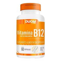 Imagem de Vitamina B12 Metilcobalamina 60 Cápsulas Duom