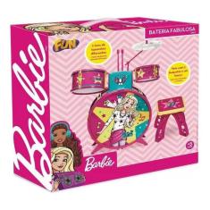 Imagem de Bateria Infantil Da Barbie F00047 Fun Divirta-Se