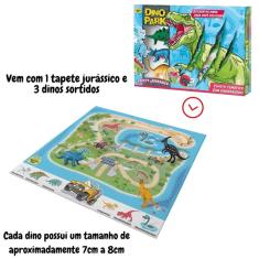 Imagem de Tapete Infantil Jurássico com Dinossauros Sortido Samba Toys