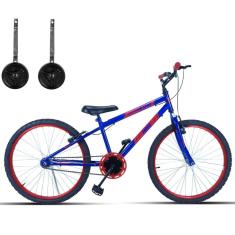 Imagem de Bicicleta Infantil Aro 24 Com Rodinhas Sem Marchas-Masculino