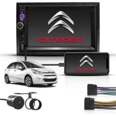 Imagem de Kit Central Multimidia 2 Din Mp5 Bt Espelhamento Peugeot 307 - First O