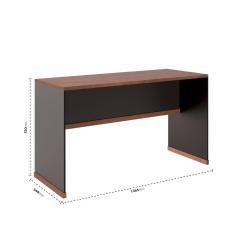 Imagem de Mesa de Escritório Berlin preto Naturale