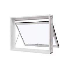 Imagem de Janela Maxim-ar em Aço sem Grade 60x80 R120 Evidence - Branco - PROVIS