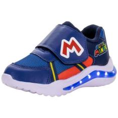Imagem de Tênis Infantil Masculino Led Minipé - Mp2327