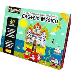 Imagem de Quebra-Cabeça Castelo Princesas Brinquedo Educativo Madeira