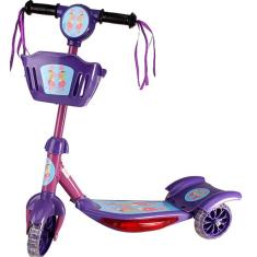 Imagem de Patinete Scooter Meninas Criança Infantil 2 á 5-anos - Lilás