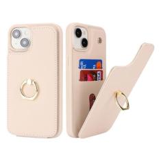 Imagem de Lipvina Capa para iPhone 14 Pro Max com suporte para cartão, suporte para cartão de crédito, suporte de anel, capa carteira de telefone flip à prova de choque para mulheres e homens (6,7 polegadas,