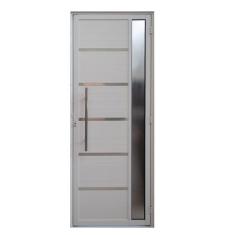 Imagem de Porta Lambril Solara Com Visor E Puxador 70 X 2.10 Branca Lado Direito – Hale