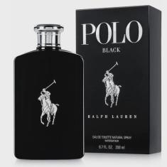 Imagem de Perfume Polo Black Ralph Lauren Masculino Eau De Toilette Masculino 200ML