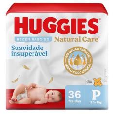 Imagem de Fralda Huggies Disney Natural Care P 36 unidades