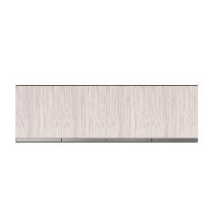 Imagem de Armário Aéreo Andréia Para Cozinha Com 4 Portas 150 Cm Castanho-avelã