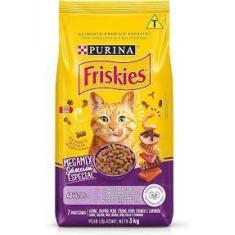 Imagem de Ração FRISKIES gatos adultos Megamix 3kg - nestle