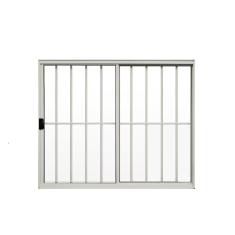 Imagem de Janela 2 Folhas de Correr C/ Grade 1.00 X 1.00 Alumínio Branco Linha Modular - Hale