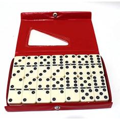 Jogo De Domino Profissional Grosso Osso C/28 Pecas Colorido