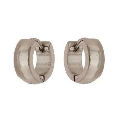 Imagem de Brinco Argola Aço Inox Tradicional