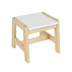 Imagem de Banqueta Infantil Castelo de Madeira e MDF - Casatema