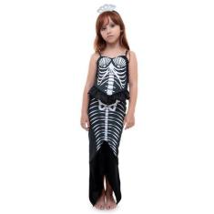 Imagem de Fantasia Sereia Esqueleto Infantil - Halloween - Sulamericana