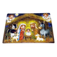 Imagem de Quebra-cabeça Personalizado Presépio Nascimento Jesus Cristo