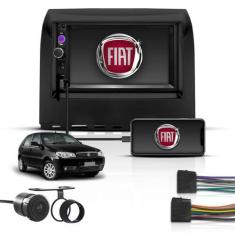 Imagem de Kit Central Multimidia 2 Din Mp5 Bt Espelha Fiat Palio Fire - First Op