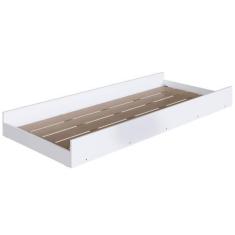 Imagem de Cama Auxiliar para Beliche Branca - Completa Móveis