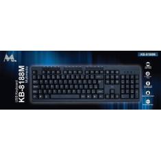 Imagem de Teclado Mtek KB-8188M USB Portugues Preto