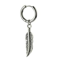 Imagem de Brinco Masculino Penas - 1 peça (Não é o par)