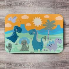 Imagem de Tapete Infantil Dinossauro Jurassic Baby 40X60cm - Quartinhos