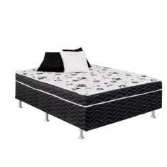 Imagem de Cama Box Conjugada Casal Espuma 10cm