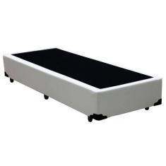 Imagem de Cama Box Solteiro Starflex Sintético Branco 78x188x42