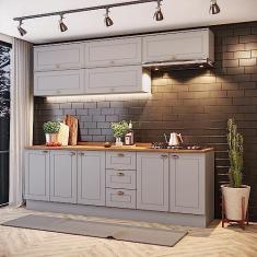 Imagem de Cozinha Compacta Com Tampo 8 Peças Amy Casa 812