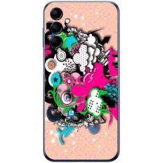 Imagem de Capa Adesivo Skin104 Verso Para Samsung Galaxy M14 - Kawaskin