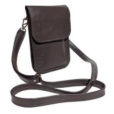 Imagem de Bolsa Carteira Porta Celular Feminina Com Tampa 100% Couro - Art Minas