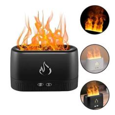 Imagem de Umidificador Aromatizador Ar Difusor Aromas Fogo Chamas - Zem