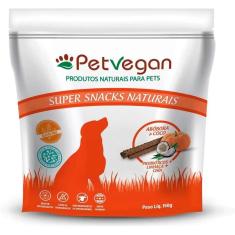 Imagem de Petisco PetVegan para Cães Adultos Sabor Abóbora e Coco 150g