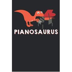 Imagem de Pianosaurus Rex Musician Dinosaur: Graph Paper Pianosaurus Rex Musician Dinosaur/Journal Gift - Large (6 x 9 inches) - 120 Pages || Softcover
