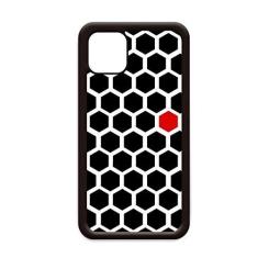 Imagem de Capa hexagonal com estampa de ilustração em grãos para iPhone 11 Pro Max para Apple Mobile Case Shell